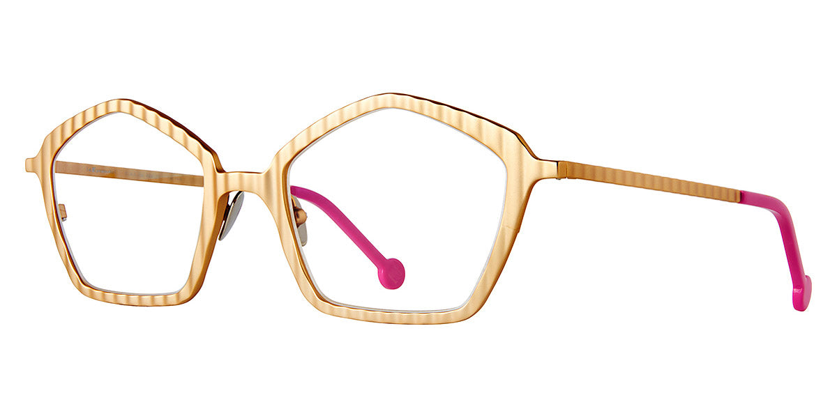 L.A.Eyeworks® QUONSET HUT LA QUONSET HUT 452 51 - Gold Satin Eyeglasses