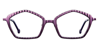 L.A.Eyeworks® QUONSET HUT LA QUONSET HUT 463 51 - Deep Eggplant Satin Eyeglasses