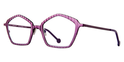 L.A.Eyeworks® QUONSET HUT LA QUONSET HUT 463 51 - Deep Eggplant Satin Eyeglasses