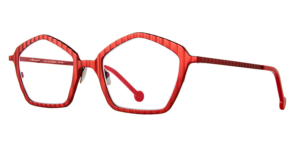 L.A.Eyeworks® QUONSET HUT LA QUONSET HUT 835 51 - Red Velvet Satin Eyeglasses