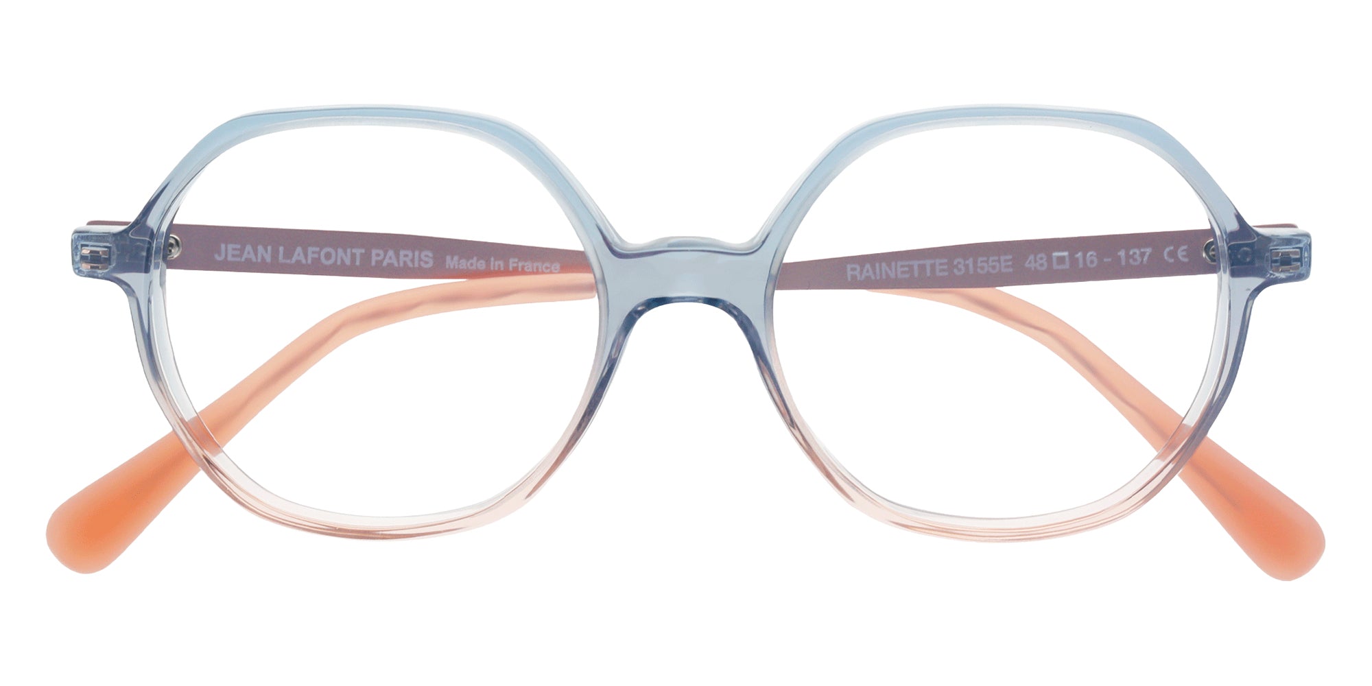 Lafont® RAINETTE RAINETTE 3155E 48 - Blue - 3155E Eyeglasses