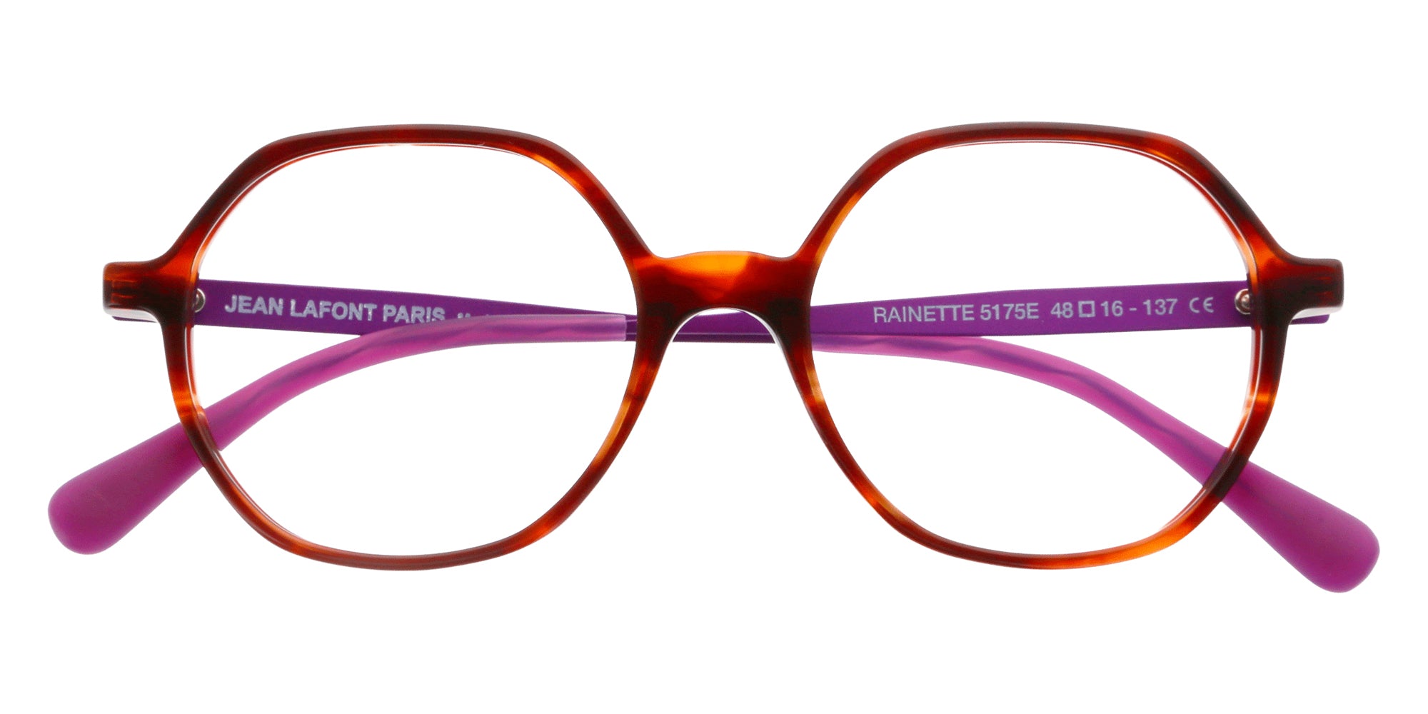 Lafont® RAINETTE RAINETTE 5175E 48 - Brown - 5175E Eyeglasses