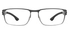 Ic! Berlin® Rast Large ICB M1576023023T02007DO 55 - Gunmetal Eyeglasses