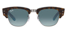 Ray-Ban® Mega Clubmaster RB0316S RB0316S 990/31 53 - Tortoise on Gold with Green lenses Sunglasses