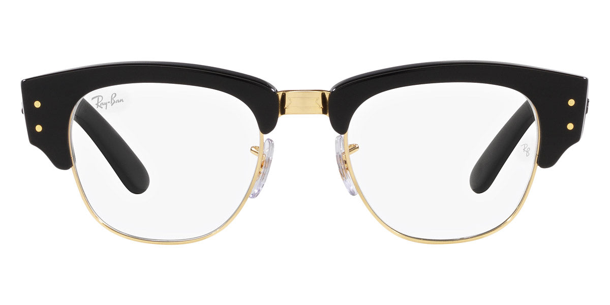 Ray-Ban® Mega Clubmaster RB0316S RB0316S 13163M 53 - Havana on Gunmetal with Blue lenses Sunglasses