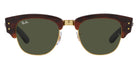 Ray-Ban® Mega Clubmaster RB0316S RB0316S 990/31 50 - Tortoise on Gold with Green lenses Sunglasses