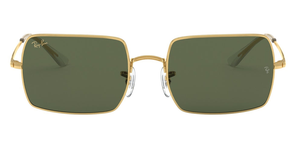 Ray-Ban® Rectangle RB1969 RB1969 919631 54 - Legend Gold with G-15 Green lenses Sunglasses