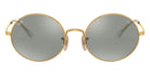Ray-Ban® Oval RB1970 RB1970 001/W3 54 - Arista with Photochromic Gray Mirrored Gray lenses Sunglasses