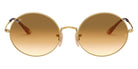 Ray-Ban® Oval RB1970 RB1970 914751 54 - Arista with Clear Gradient Brown lenses Sunglasses