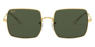 Ray-Ban® Square RB1971 RB1971 919631 54 - Legend Gold with G-15 Green lenses Sunglasses