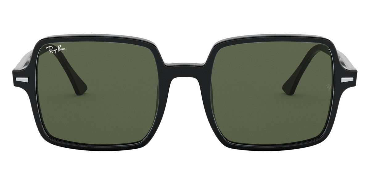 Ray-Ban® Square Ii RB1973 RB1973 901/31 53 - Black with G-15 Green lenses Sunglasses
