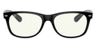 Ray-Ban® New Wayfarer Low Bridge Fit RB2132F RB2132F 601/R6 55 - Black with Yellow lenses Sunglasses