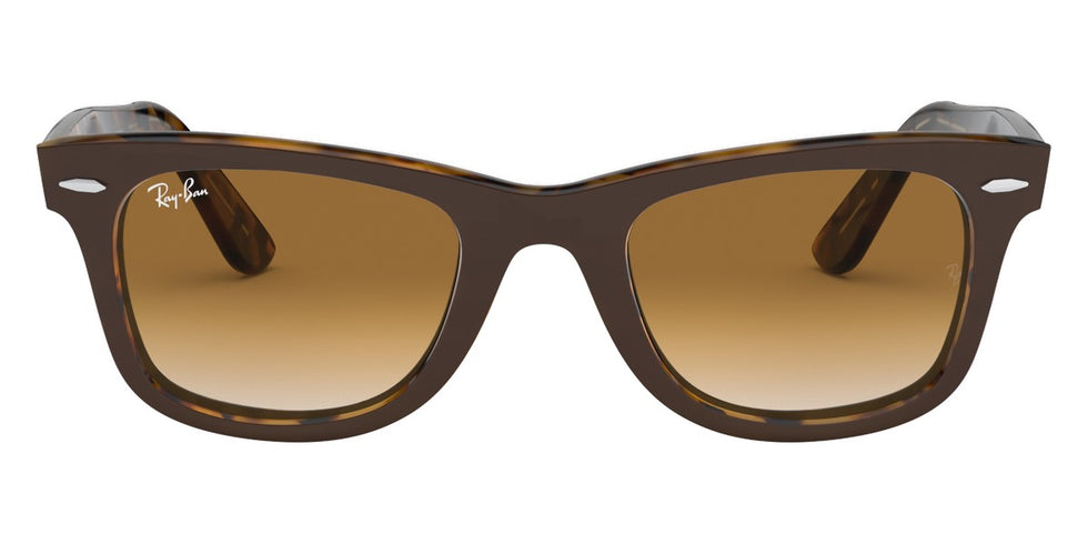 Ray-Ban® Wayfarer RB2140 RB2140 902/51 50 - Tortoise with Clear Gradient Brown lenses Sunglasses
