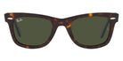 Ray-Ban® Wayfarer RB2140 RB2140 137231 54 - Black with Green lenses Sunglasses