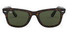 Ray-Ban® Wayfarer RB2140 RB2140 902 50 - Tortoise with G-15 Green lenses Sunglasses