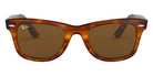 Ray-Ban® Wayfarer RB2140 RB2140 127651 50 - Brown On Yellow Havana with Clear Gradient Brown lenses Sunglasses
