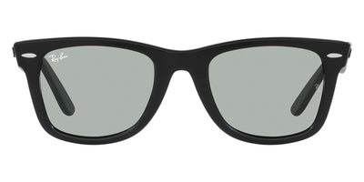 Ray-Ban® WAYFARER 0RB2140F RB2140F 601SR5 52 - Matte Black with Light Gray lenses Sunglasses