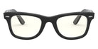 Ray-Ban® Wayfarer RB2140F RB2140F 901/5F 52 - Black with Gray lenses Sunglasses