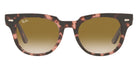 Ray-Ban® Meteor RB2168 RB2168 133451 50 - Pink Havana with Clear Gradient Brown lenses Sunglasses