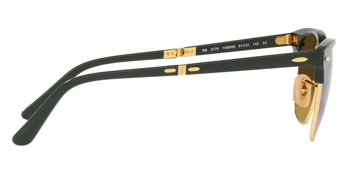 Ray-Ban® Clubmaster Folding RB2176 Square Sunglasses - EuroOptica