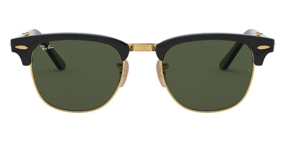 Ray-Ban® CLUBMASTER FOLDING 0RB2176 RB2176 901 51 - Black with G-15 Green lenses Sunglasses