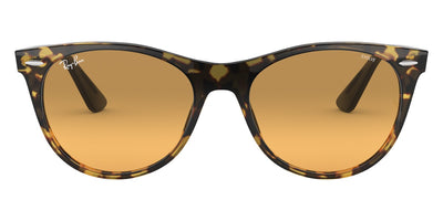 Ray-Ban® WAYFARER II 0RB2185 RB2185 1248AC 52 - Yellow Havana with Photochromic Orange Gradient Brown lenses Sunglasses