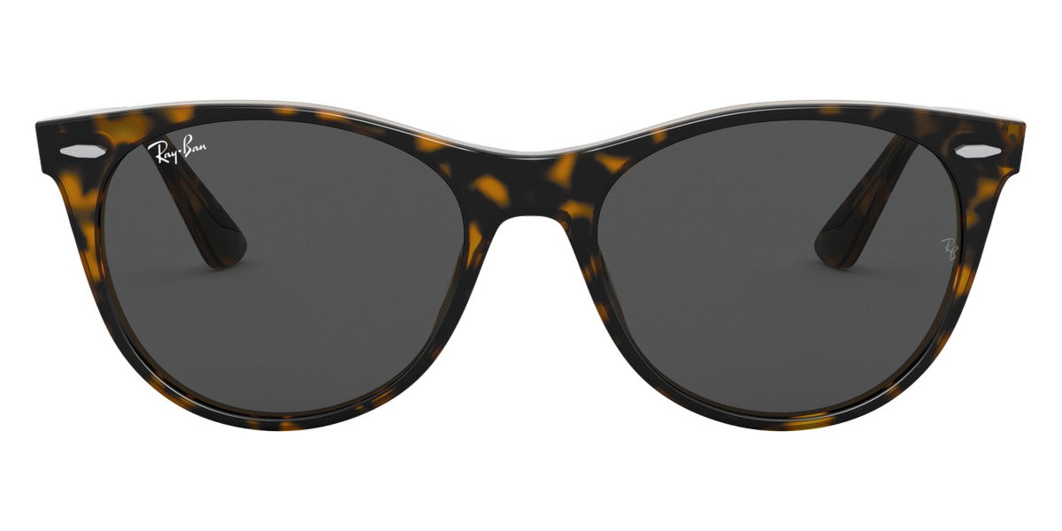 Ray-Ban® Wayfarer Ii RB2185 RB2185 1292B1 52 - Havana On Transparent Brown with Dark Gray lenses Sunglasses