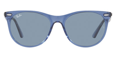 Ray-Ban® WAYFARER II 0RB2185 RB2185 658756 55 - Transparent Blue with Blue Classic lenses Sunglasses