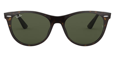 Ray-Ban® WAYFARER II 0RB2185 RB2185 902/31 55 - Tortoise with G-15 Green lenses Sunglasses