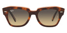 Ray-Ban® State Street RB2186 RB2186 901/31 52 - Black with G-15 Green lenses Sunglasses