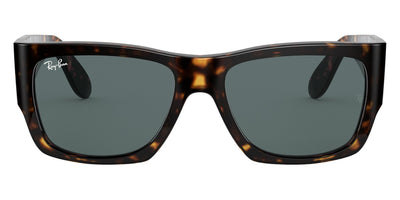 Ray-Ban® WAYFARER NOMAD 0RB2187 RB2187 902/R5 54 - Tortoise with Blue lenses Sunglasses