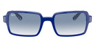 Ray-Ban® Benji RB2189 RB2189 13193F 54 - Blue On Vichy Blue/White with Clear Gradient Blue lenses Sunglasses