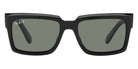 Ray-Ban® Inverness RB2191 RB2191 901/58 54 - Black with Polarized Green lenses Sunglasses