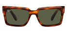 Ray-Ban® Inverness RB2191 RB2191 954/31 54 - Striped Havana with Green lenses Sunglasses