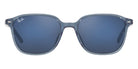 Ray-Ban® Leonard RB2193F RB2193F 6638O4 55 - Transparent Dark Blue with Gray Mirrored Blue lenses Sunglasses