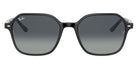 Ray-Ban® John RB2194 RB2194 1314B1 53 - Striped Gray with Dark Gray lenses Sunglasses