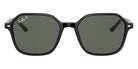 Ray-Ban® John RB2194 RB2194 13193F 51 - Blue On Vichy Blue/White with Clear Gradient Blue lenses Sunglasses