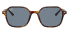Ray-Ban® John RB2194 RB2194 954/62 51 - Striped Havana with Blue lenses Sunglasses