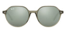 Ray-Ban® Thalia RB2195 RB2195 66355C 51 - Transparent Green with Gray Mirrored lenses Sunglasses