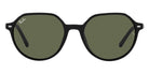 Ray-Ban® Thalia RB2195F RB2195F 901/31 53 - Black with Green lenses Sunglasses