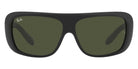 Ray-Ban® Blair RB2196 RB2196 901/31 61 - Black with Green lenses Sunglasses