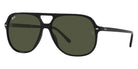 Ray-Ban® Bill RB2198 RB2198 901/31 60 - Black with Green lenses Sunglasses