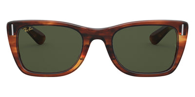Ray-Ban® CARIBBEAN 0RB2248 RB2248 954/31 52 - Striped Havana with G-15 Green lenses Sunglasses