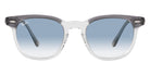 Ray-Ban® Hawkeye RB2298 RB2298 1292M2 50 - Havana on Transparent Brown with Brown Gradient Polarized lenses Sunglasses