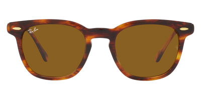 Ray-Ban® HAWKEYE 0RB2298F RB2298F 954/33 54 - Striped Havana with Brown lenses Sunglasses