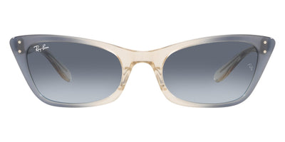 Ray-Ban® LADY BURBANK 0RB2299 RB2299 134386 52 - Transparent Blue with Blue Gradient Gray lenses Sunglasses