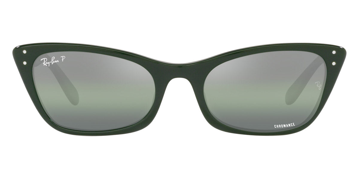 Ray-Ban® Lady BuRBank RB2299 RB2299 6659G4 52 - Green with Dark Green Gradient Mirrored Polarized lenses Sunglasses