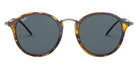 Ray-Ban® Round RB2447 RB2447 1158R5 49 - Spotted Blue Havana with Blue lenses Sunglasses