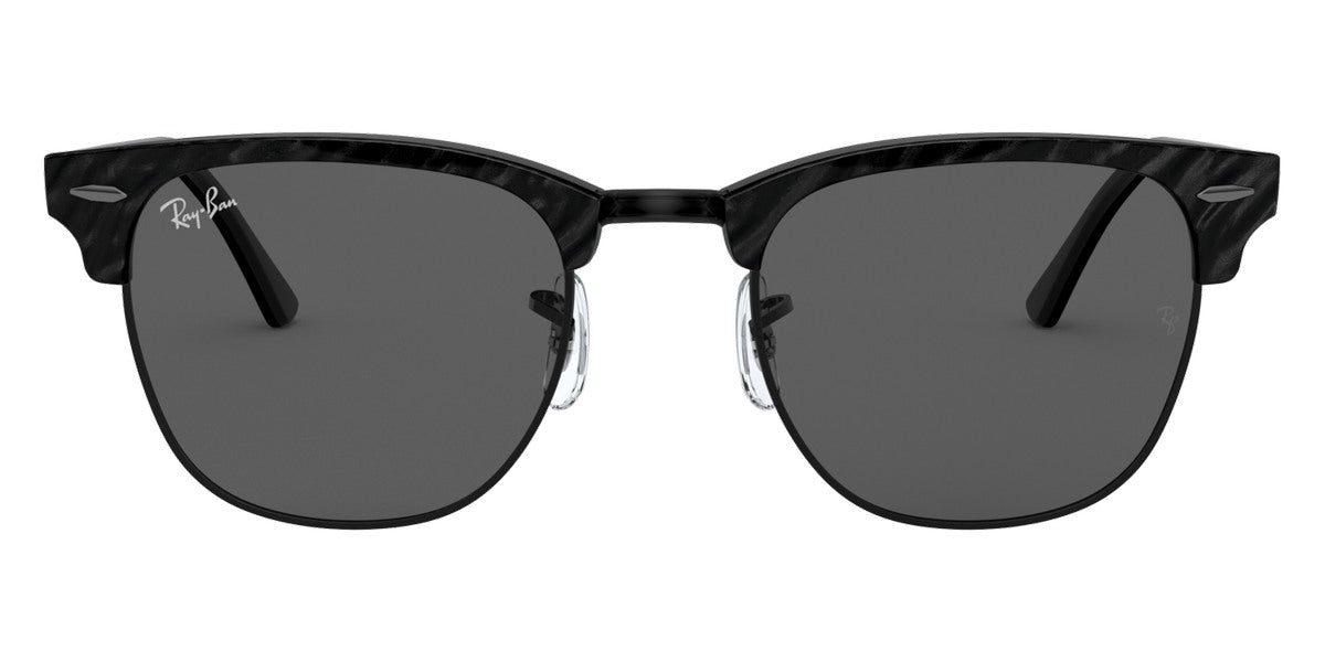 Ray-Ban® Clubmaster RB3016 RB3016 1365G9 51 - Bordeaux on Rose Gold with Red Mirrored Polarized lenses Sunglasses