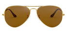 Ray-Ban® Aviator RB3025 62 RB3025 001/33 62 - Arista with B-15 Brown lenses Sunglasses
